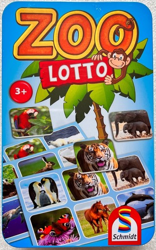 Zoo lotto scatola schmidt - scatola,