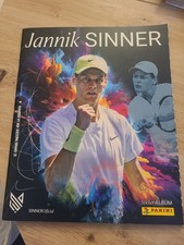 2025 Panini JANNIK SINNER Official ALBUM COMPLETO 100% FULL + Poster + 25 Cards