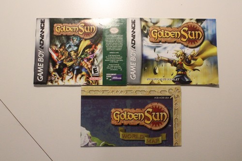 Golden sun game boy - boy, advance