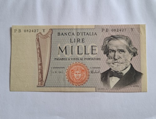 Banconota italiana 1000 - 1000, lire