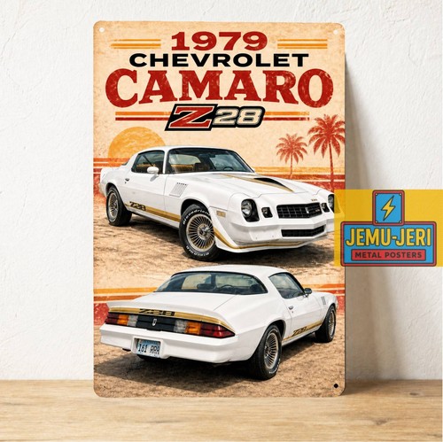Poster metallo auto - , chevrolet