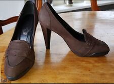 TODS Scarpe Donna Decollete 37 Scamosciato Marrone