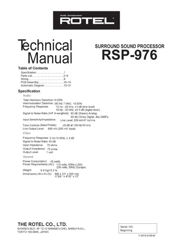 Servizio manuale istruzioni - manuale,