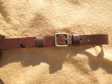 CINTURONE DA UFFICIALE BULGARO CUOIO ROSSO TEDESCO WEHRMACHT WW2 2GM