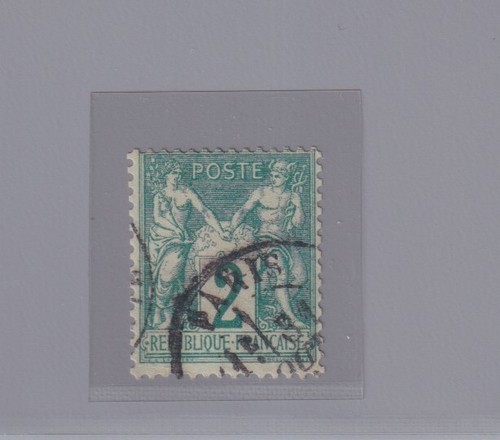 Francia 1876 sage verde - francia, 2c.