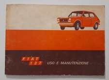 Fiat 127 2 porte 3 porte Libretto Uso e Manutenzione Originale 1972