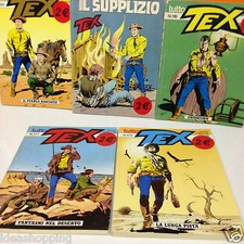 KIT 5 LIBRI TEX FUMETTI