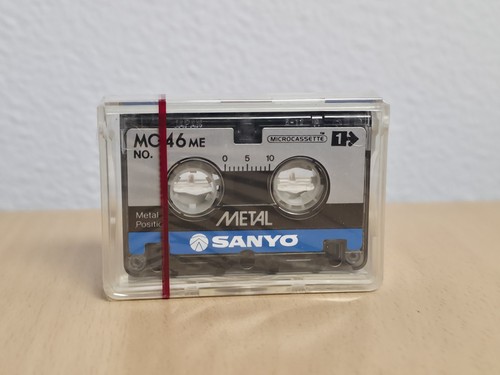 Nastro microcassette sanyo - microcassette,