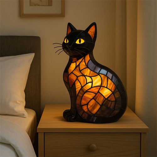 Nuova lampada gatto retrò - , da
