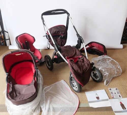 Poussette trio maxi - poussette, mura