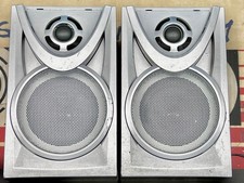 MINI CASSE in legno 2 vie con TWEETER A cupola morbida TELA BASS REFLEX 20watt