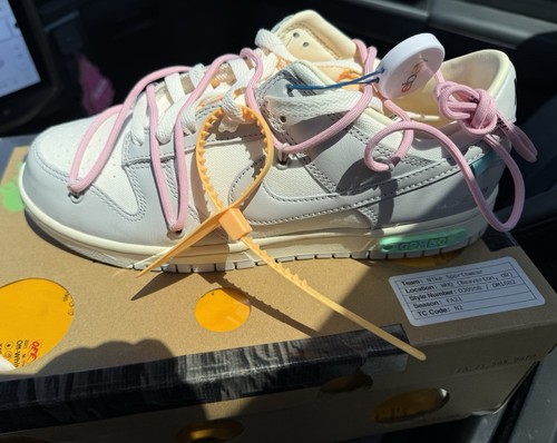 Off white dunk 50 - white, 09-50