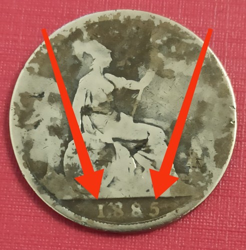 Queen victoria one penny - victoria,