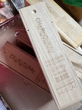 scatola portabottiglia legno