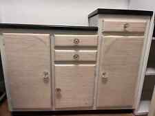 CREDENZA VINTAGE BASSA DA CUCINA ART DECO'