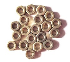 M4 Full Nuts Brass (Qty 20)