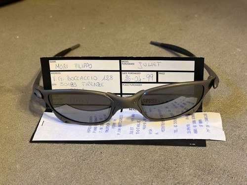Oakley juliet metal 1ª - 1ª, gen
