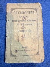 PETIT LIVRE CHANSONNIER