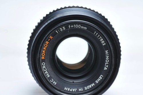 Minolta macro rokkor - macro, 100