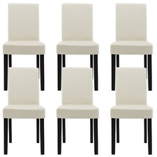 6x [en.casa]® Sedia sala da