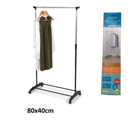 Stand regolabile con - con, ruote