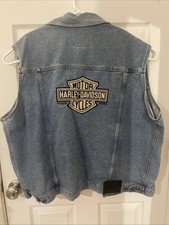 Harley davidson gilet denim - davidson,