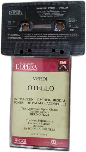 Audio otello in - k7,