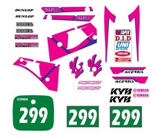 YAMAHA YZ 250 1991-1992 Decal