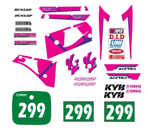 Yamaha 250 1991 1992 - 250, decal