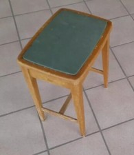 Sgabello In Legno 1969 Da Restaurare Linea Design In Buone Condizioni