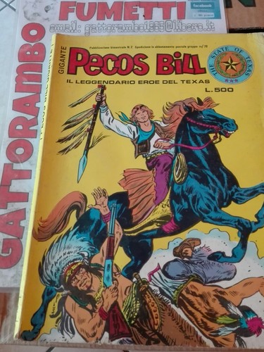 Pecos bill gigante anno - pecos,