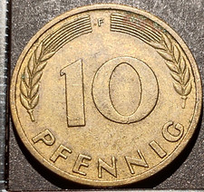 10 Pfennig 1950 F Allemagne