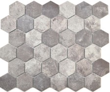 Mosaico IN Ceramica Hexagon