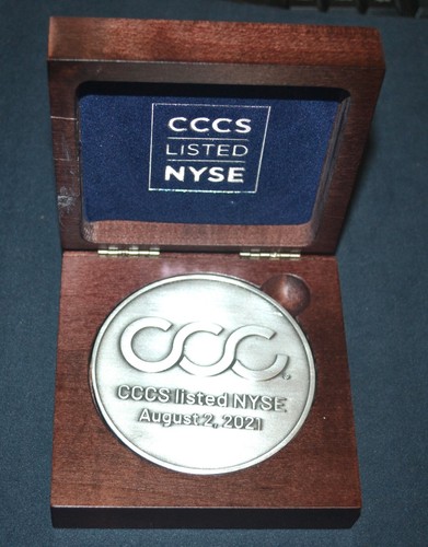 Medaglione nyse quotato ccc - nyse,