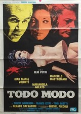 ( TODO MODO) manifesto Originale Ediz,1976 R. Casaro  cm.100 X140