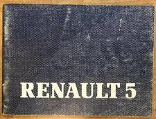 Renault R5 jeans libretto uso