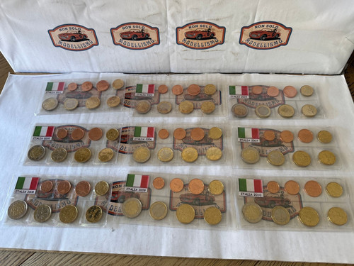 Serie italia monete 1 - italia, da