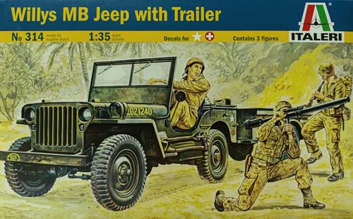 Jeep italeri 0314 wwii us - wwii,