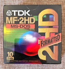 TDK FLOPPY DISK N.10 2HD/DS