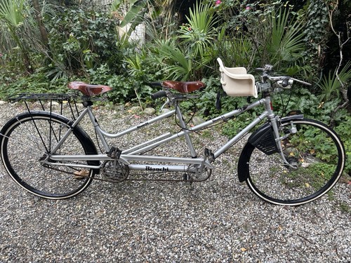 Tandem bianchi epoca - tandem,