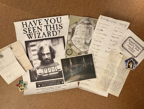 Harry potter paper replicas - paper,