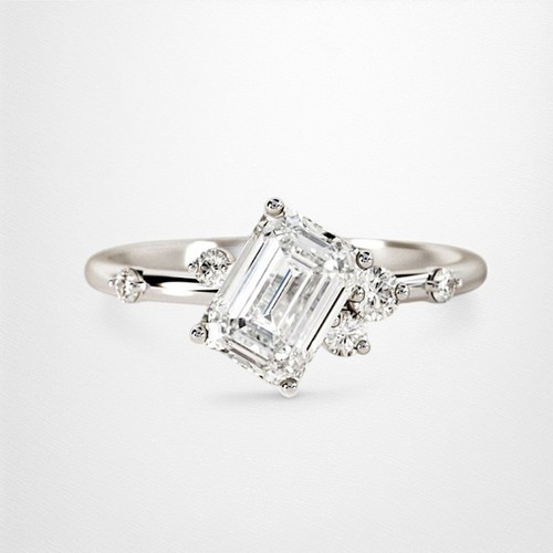 Anello oro bianco - oro, carati