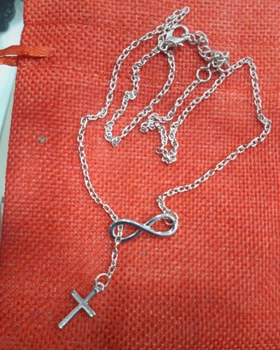 Collana infinito croce - collana,