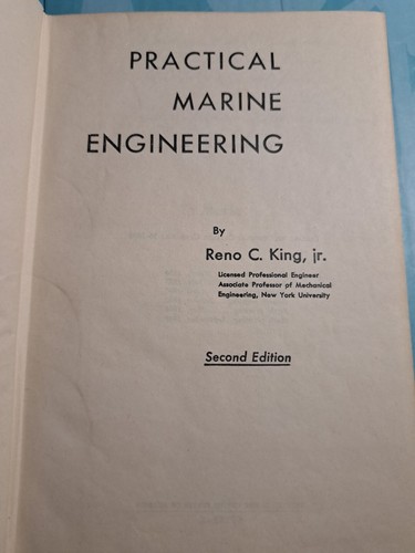 Practical marine engineering - marine,