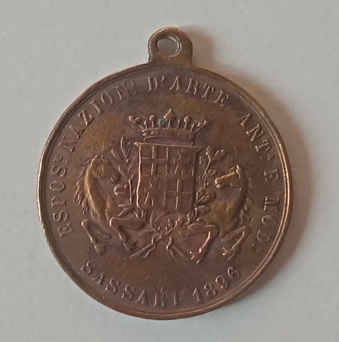 Sassari medaglia esposizione - sassari,