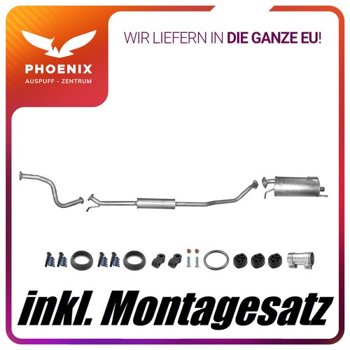 Scarico marmitta opel agila - scarico,