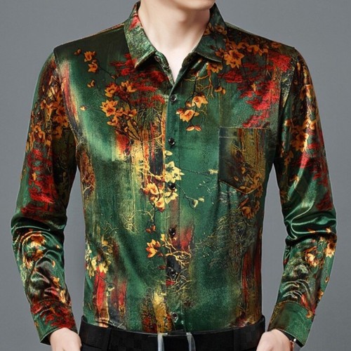 Camicia blusa casual stampata - blusa,