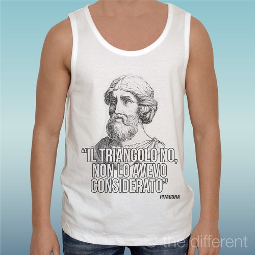 Canotta shirt citazione - t-shirt, "