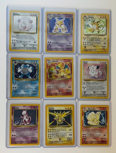 10x carte pokémon vintage - pokémon, 1