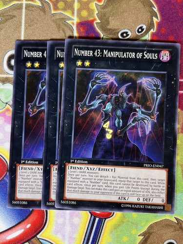 Yugioh numero manipolatore - numero, 43: